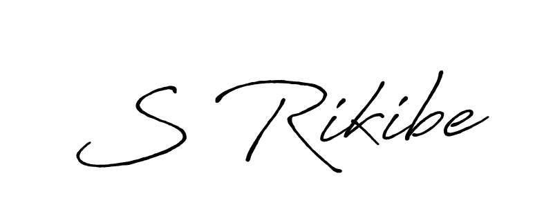 Similarly Antro_Vectra_Bolder is the best handwritten signature design. Signature creator online .You can use it as an online autograph creator for name S Rikibe. S Rikibe signature style 7 images and pictures png