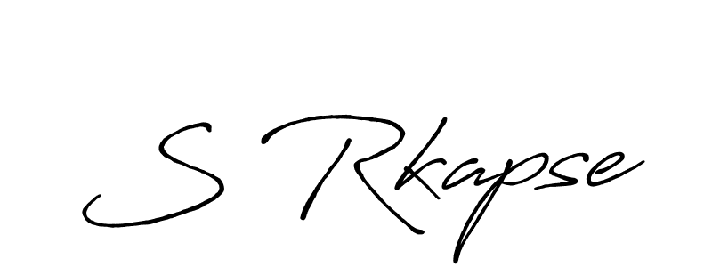 Use a signature maker to create a handwritten signature online. With this signature software, you can design (Antro_Vectra_Bolder) your own signature for name S Rkapse. S Rkapse signature style 7 images and pictures png
