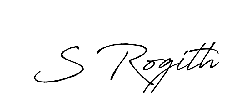 You can use this online signature creator to create a handwritten signature for the name S Rogith. This is the best online autograph maker. S Rogith signature style 7 images and pictures png