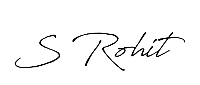 It looks lik you need a new signature style for name S Rohit. Design unique handwritten (Antro_Vectra_Bolder) signature with our free signature maker in just a few clicks. S Rohit signature style 7 images and pictures png