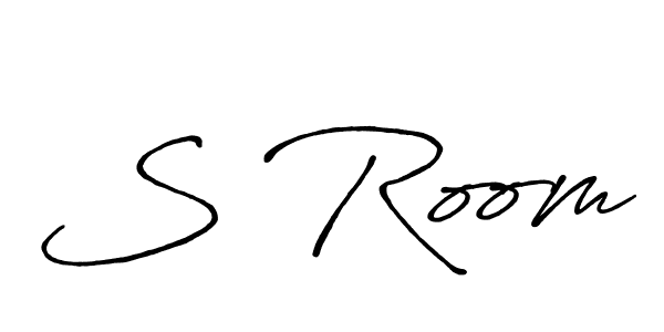 Also we have S Room name is the best signature style. Create professional handwritten signature collection using Antro_Vectra_Bolder autograph style. S Room signature style 7 images and pictures png