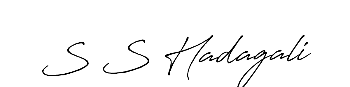 Make a short S S Hadagali signature style. Manage your documents anywhere anytime using Antro_Vectra_Bolder. Create and add eSignatures, submit forms, share and send files easily. S S Hadagali signature style 7 images and pictures png