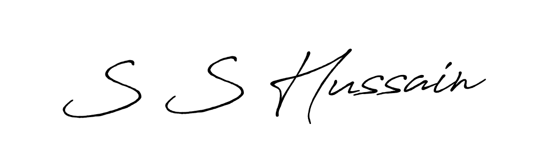 Here are the top 10 professional signature styles for the name S S Hussain. These are the best autograph styles you can use for your name. S S Hussain signature style 7 images and pictures png