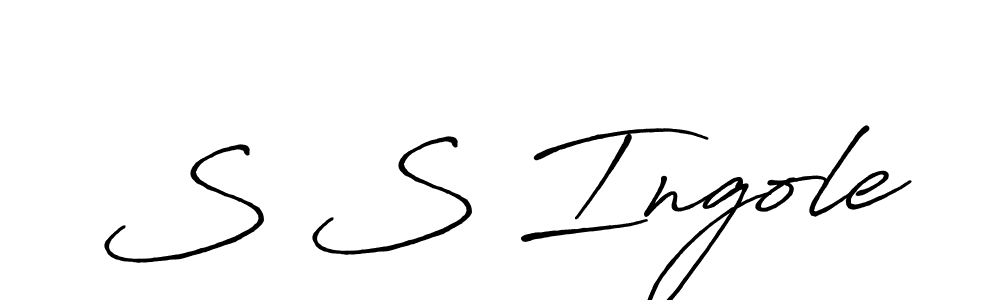 It looks lik you need a new signature style for name S S Ingole. Design unique handwritten (Antro_Vectra_Bolder) signature with our free signature maker in just a few clicks. S S Ingole signature style 7 images and pictures png