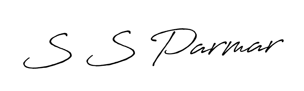 It looks lik you need a new signature style for name S S Parmar. Design unique handwritten (Antro_Vectra_Bolder) signature with our free signature maker in just a few clicks. S S Parmar signature style 7 images and pictures png