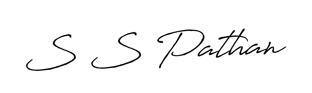 Also You can easily find your signature by using the search form. We will create S S Pathan name handwritten signature images for you free of cost using Antro_Vectra_Bolder sign style. S S Pathan signature style 7 images and pictures png