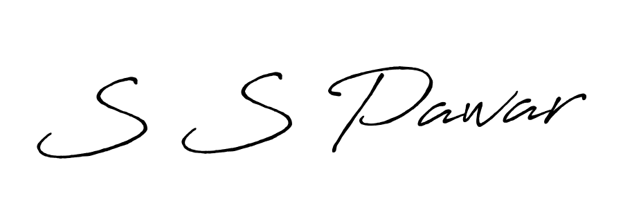 Make a beautiful signature design for name S S Pawar. Use this online signature maker to create a handwritten signature for free. S S Pawar signature style 7 images and pictures png