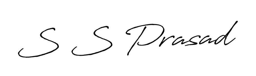 How to make S S Prasad signature? Antro_Vectra_Bolder is a professional autograph style. Create handwritten signature for S S Prasad name. S S Prasad signature style 7 images and pictures png