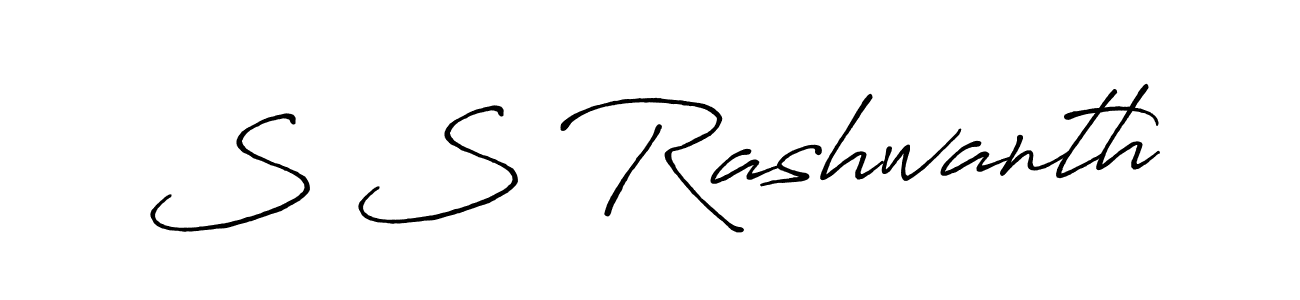 It looks lik you need a new signature style for name S S Rashwanth. Design unique handwritten (Antro_Vectra_Bolder) signature with our free signature maker in just a few clicks. S S Rashwanth signature style 7 images and pictures png