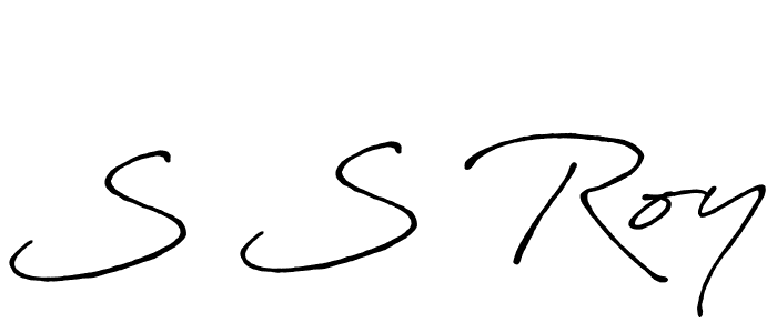 Use a signature maker to create a handwritten signature online. With this signature software, you can design (Antro_Vectra_Bolder) your own signature for name S S Roy. S S Roy signature style 7 images and pictures png