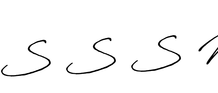 How to make S S S M name signature. Use Antro_Vectra_Bolder style for creating short signs online. This is the latest handwritten sign. S S S M signature style 7 images and pictures png