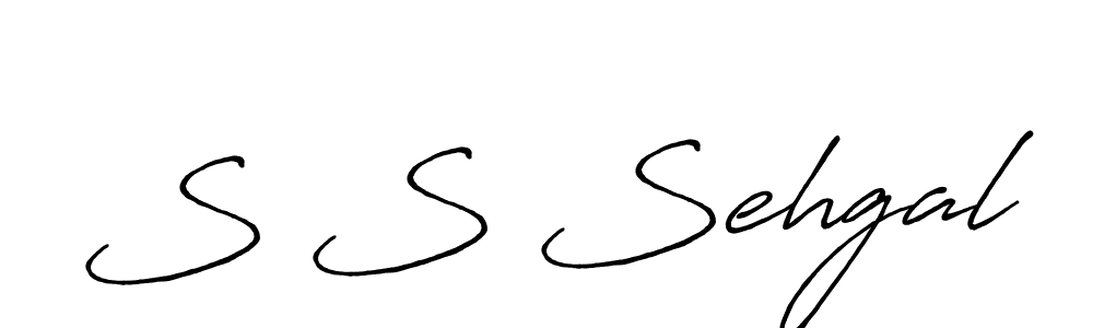 Antro_Vectra_Bolder is a professional signature style that is perfect for those who want to add a touch of class to their signature. It is also a great choice for those who want to make their signature more unique. Get S S Sehgal name to fancy signature for free. S S Sehgal signature style 7 images and pictures png