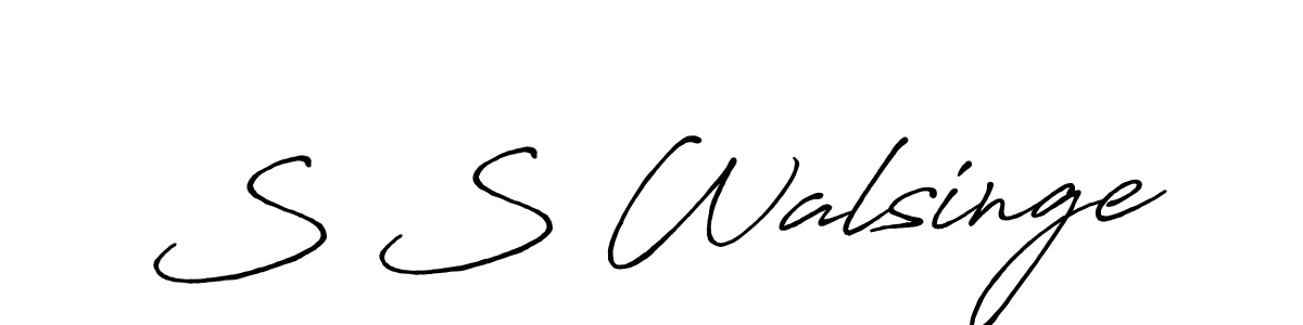 You can use this online signature creator to create a handwritten signature for the name S S Walsinge. This is the best online autograph maker. S S Walsinge signature style 7 images and pictures png