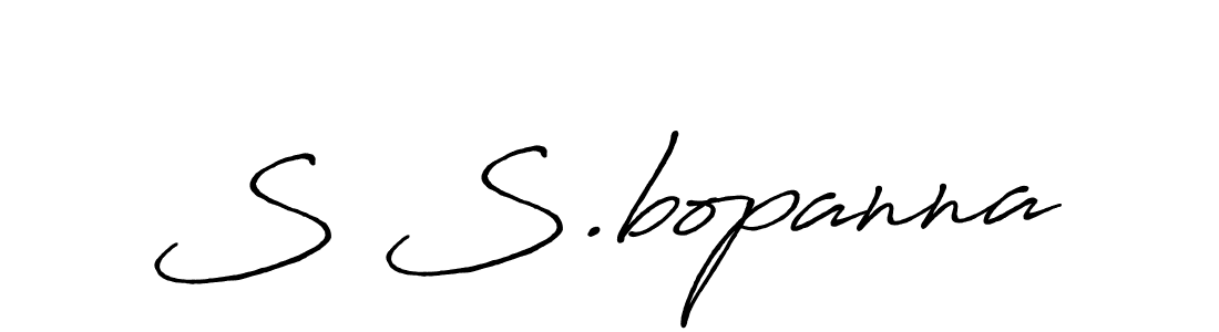 Best and Professional Signature Style for S S.bopanna. Antro_Vectra_Bolder Best Signature Style Collection. S S.bopanna signature style 7 images and pictures png