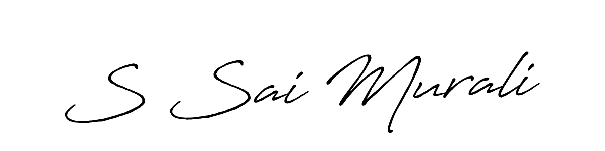See photos of S Sai Murali official signature by Spectra . Check more albums & portfolios. Read reviews & check more about Antro_Vectra_Bolder font. S Sai Murali signature style 7 images and pictures png