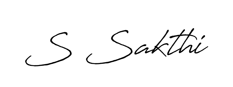 Once you've used our free online signature maker to create your best signature Antro_Vectra_Bolder style, it's time to enjoy all of the benefits that S Sakthi name signing documents. S Sakthi signature style 7 images and pictures png