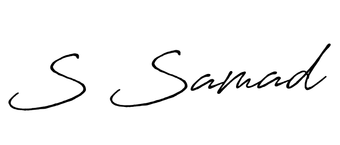 Antro_Vectra_Bolder is a professional signature style that is perfect for those who want to add a touch of class to their signature. It is also a great choice for those who want to make their signature more unique. Get S Samad name to fancy signature for free. S Samad signature style 7 images and pictures png