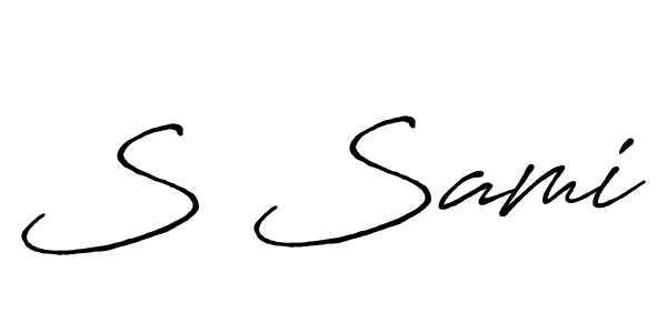 You can use this online signature creator to create a handwritten signature for the name S Sami. This is the best online autograph maker. S Sami signature style 7 images and pictures png