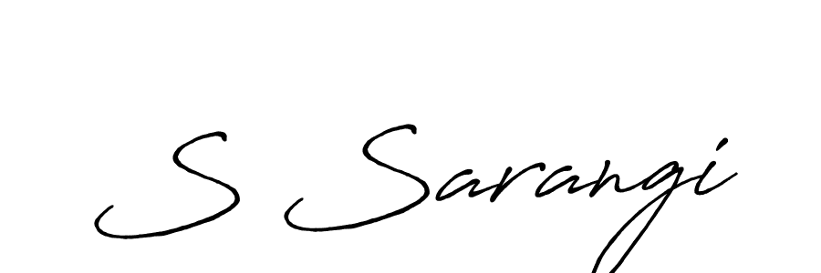 Also we have S Sarangi name is the best signature style. Create professional handwritten signature collection using Antro_Vectra_Bolder autograph style. S Sarangi signature style 7 images and pictures png