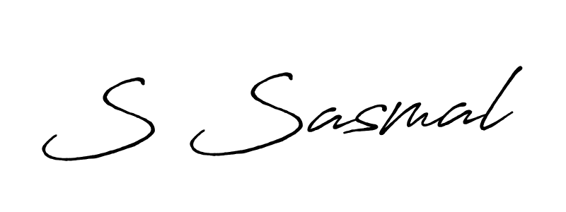 Once you've used our free online signature maker to create your best signature Antro_Vectra_Bolder style, it's time to enjoy all of the benefits that S Sasmal name signing documents. S Sasmal signature style 7 images and pictures png