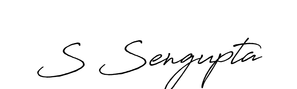 Also You can easily find your signature by using the search form. We will create S Sengupta name handwritten signature images for you free of cost using Antro_Vectra_Bolder sign style. S Sengupta signature style 7 images and pictures png