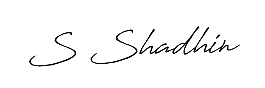 This is the best signature style for the S Shadhin name. Also you like these signature font (Antro_Vectra_Bolder). Mix name signature. S Shadhin signature style 7 images and pictures png