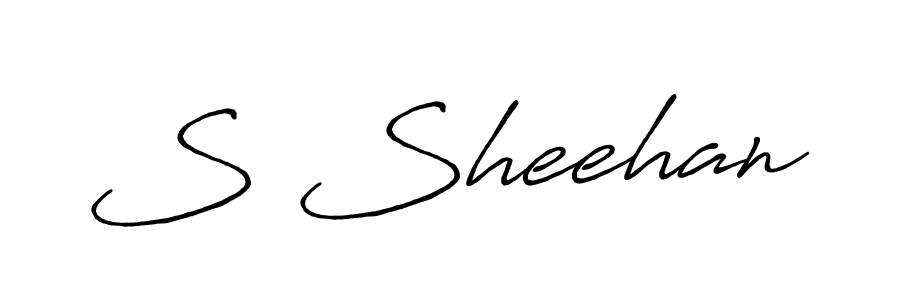 How to make S Sheehan signature? Antro_Vectra_Bolder is a professional autograph style. Create handwritten signature for S Sheehan name. S Sheehan signature style 7 images and pictures png
