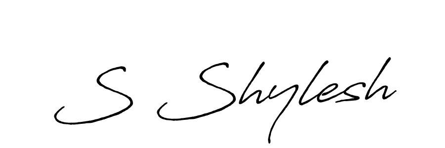 You can use this online signature creator to create a handwritten signature for the name S Shylesh. This is the best online autograph maker. S Shylesh signature style 7 images and pictures png
