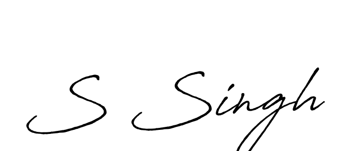 Similarly Antro_Vectra_Bolder is the best handwritten signature design. Signature creator online .You can use it as an online autograph creator for name S Singh. S Singh signature style 7 images and pictures png