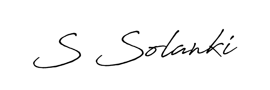 It looks lik you need a new signature style for name S Solanki. Design unique handwritten (Antro_Vectra_Bolder) signature with our free signature maker in just a few clicks. S Solanki signature style 7 images and pictures png