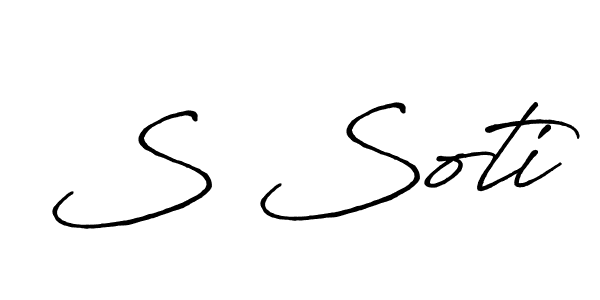 How to Draw S Soti signature style? Antro_Vectra_Bolder is a latest design signature styles for name S Soti. S Soti signature style 7 images and pictures png