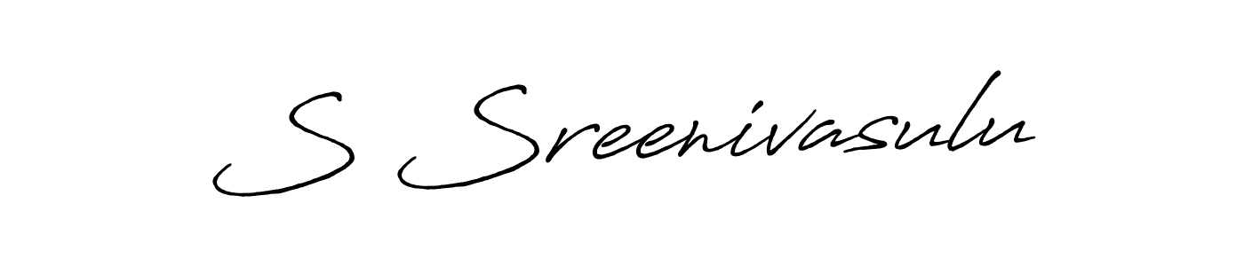 Also You can easily find your signature by using the search form. We will create S Sreenivasulu name handwritten signature images for you free of cost using Antro_Vectra_Bolder sign style. S Sreenivasulu signature style 7 images and pictures png
