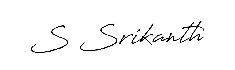 You can use this online signature creator to create a handwritten signature for the name S Srikanth. This is the best online autograph maker. S Srikanth signature style 7 images and pictures png