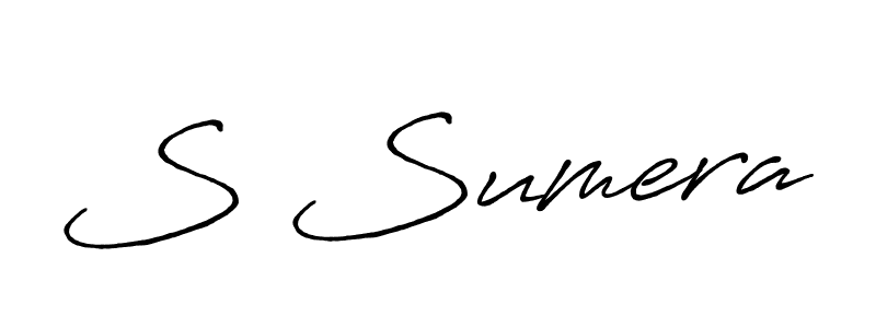 Make a beautiful signature design for name S Sumera. Use this online signature maker to create a handwritten signature for free. S Sumera signature style 7 images and pictures png