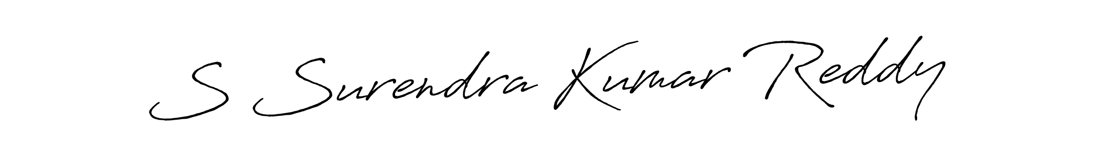 Make a beautiful signature design for name S Surendra Kumar Reddy. Use this online signature maker to create a handwritten signature for free. S Surendra Kumar Reddy signature style 7 images and pictures png