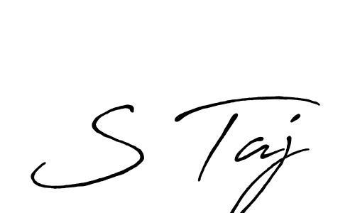 See photos of S Taj official signature by Spectra . Check more albums & portfolios. Read reviews & check more about Antro_Vectra_Bolder font. S Taj signature style 7 images and pictures png