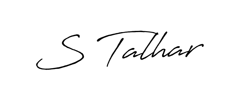 Make a beautiful signature design for name S Talhar. Use this online signature maker to create a handwritten signature for free. S Talhar signature style 7 images and pictures png