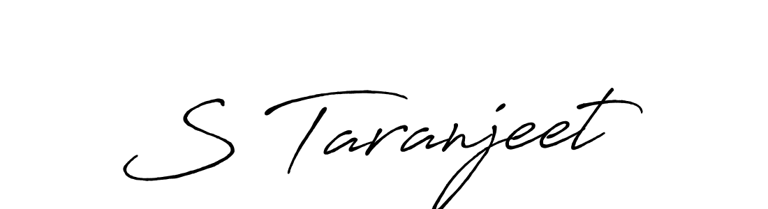 Best and Professional Signature Style for S Taranjeet. Antro_Vectra_Bolder Best Signature Style Collection. S Taranjeet signature style 7 images and pictures png