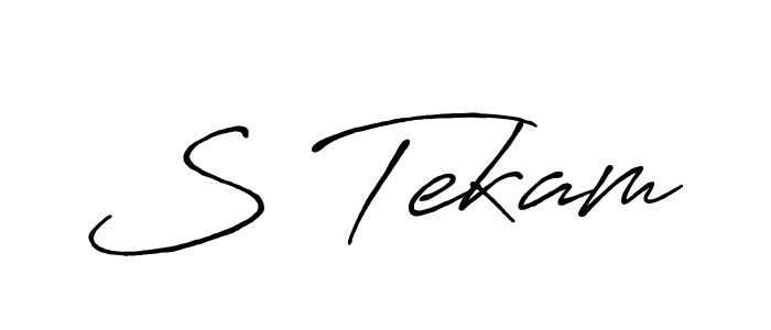 Check out images of Autograph of S Tekam name. Actor S Tekam Signature Style. Antro_Vectra_Bolder is a professional sign style online. S Tekam signature style 7 images and pictures png