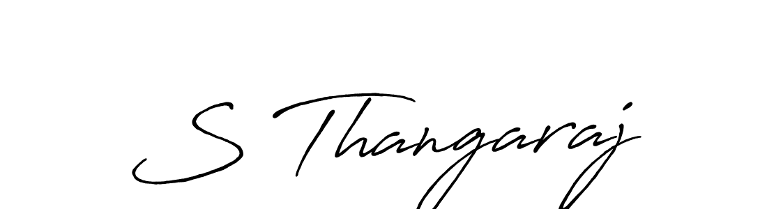Similarly Antro_Vectra_Bolder is the best handwritten signature design. Signature creator online .You can use it as an online autograph creator for name S Thangaraj. S Thangaraj signature style 7 images and pictures png
