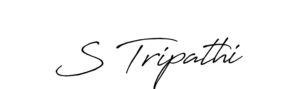 You can use this online signature creator to create a handwritten signature for the name S Tripathi. This is the best online autograph maker. S Tripathi signature style 7 images and pictures png