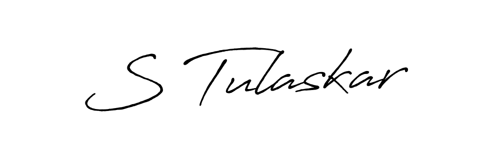 Also we have S Tulaskar name is the best signature style. Create professional handwritten signature collection using Antro_Vectra_Bolder autograph style. S Tulaskar signature style 7 images and pictures png