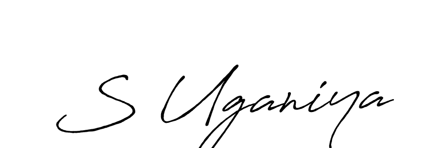 Best and Professional Signature Style for S Uganiya. Antro_Vectra_Bolder Best Signature Style Collection. S Uganiya signature style 7 images and pictures png