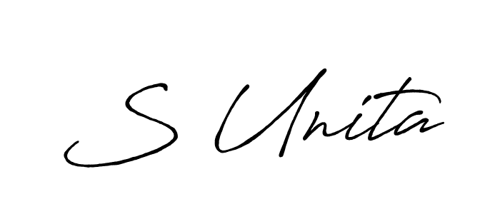 Similarly Antro_Vectra_Bolder is the best handwritten signature design. Signature creator online .You can use it as an online autograph creator for name S Unita. S Unita signature style 7 images and pictures png