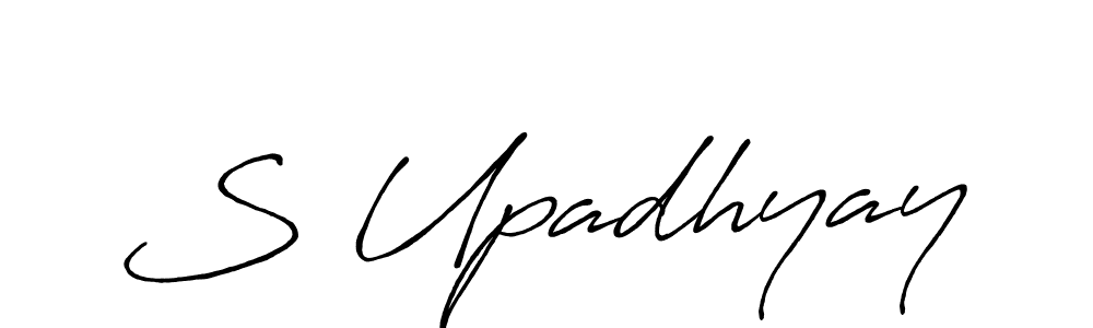 Once you've used our free online signature maker to create your best signature Antro_Vectra_Bolder style, it's time to enjoy all of the benefits that S Upadhyay name signing documents. S Upadhyay signature style 7 images and pictures png