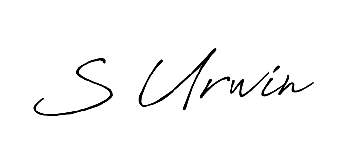 Also You can easily find your signature by using the search form. We will create S Urwin name handwritten signature images for you free of cost using Antro_Vectra_Bolder sign style. S Urwin signature style 7 images and pictures png
