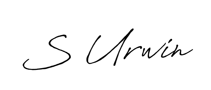 Also You can easily find your signature by using the search form. We will create S Urwin name handwritten signature images for you free of cost using Antro_Vectra_Bolder sign style. S Urwin signature style 7 images and pictures png