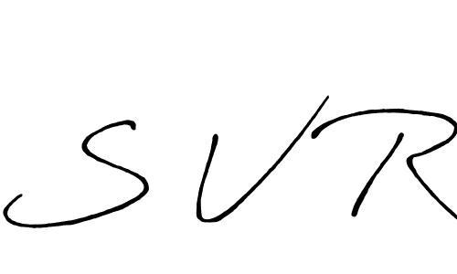 if you are searching for the best signature style for your name S V R. so please give up your signature search. here we have designed multiple signature styles  using Antro_Vectra_Bolder. S V R signature style 7 images and pictures png