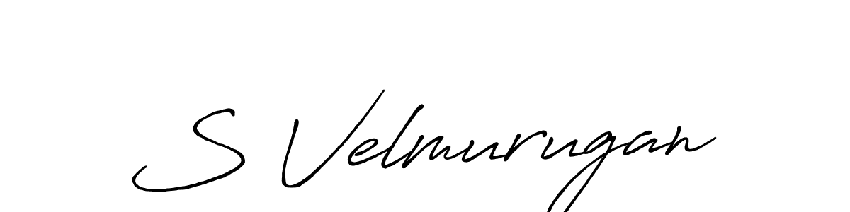 Once you've used our free online signature maker to create your best signature Antro_Vectra_Bolder style, it's time to enjoy all of the benefits that S Velmurugan name signing documents. S Velmurugan signature style 7 images and pictures png