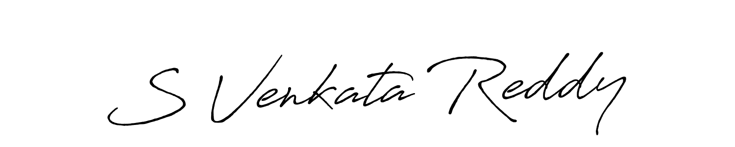 Make a beautiful signature design for name S Venkata Reddy. Use this online signature maker to create a handwritten signature for free. S Venkata Reddy signature style 7 images and pictures png